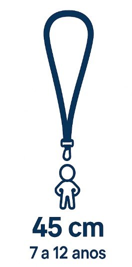 45 cm – 7 a 12 anos